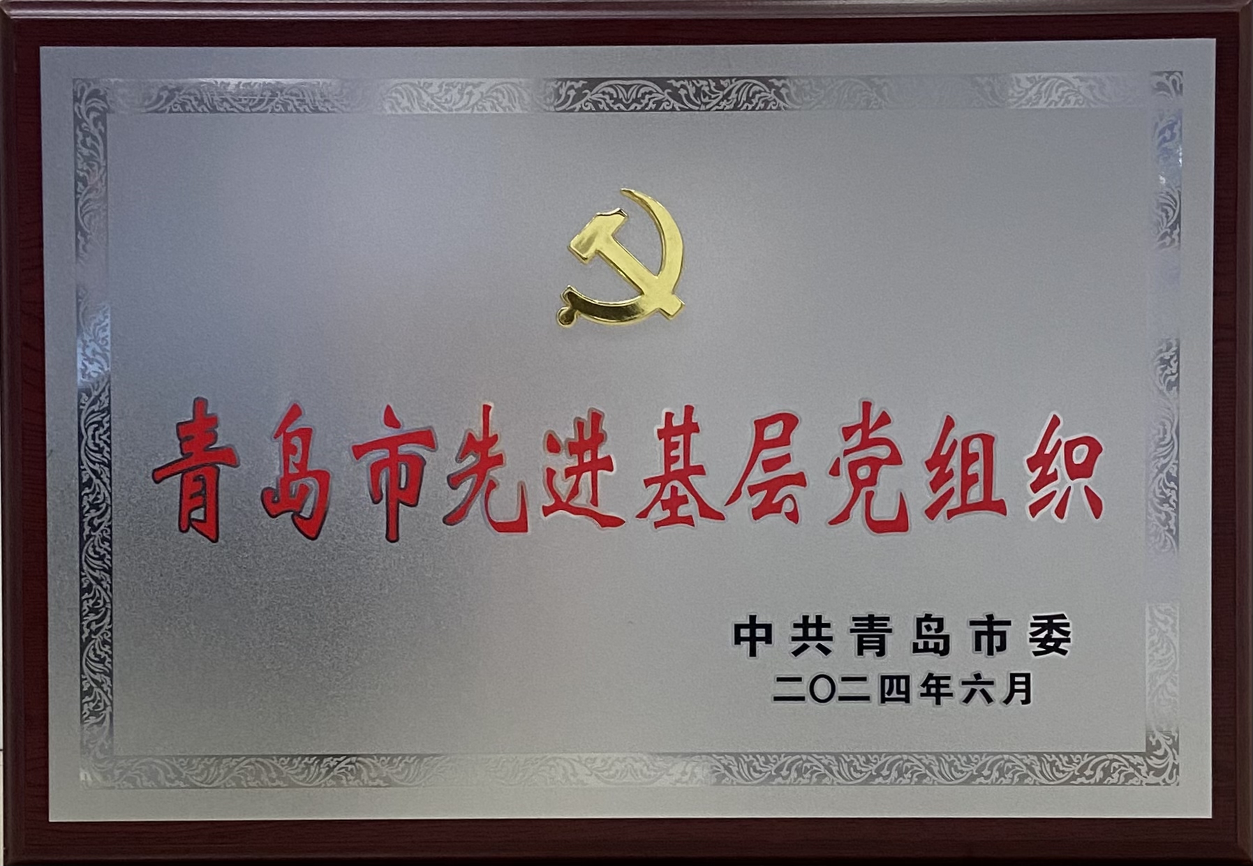 青岛市先进基层党组织